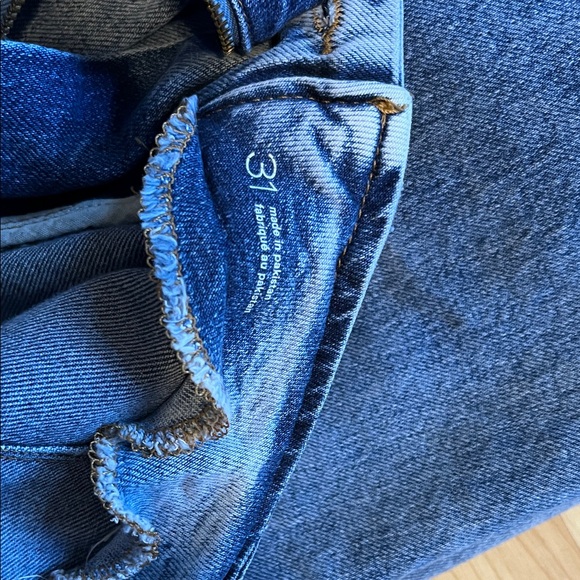 Pilcro Kick Cropped Wide Leg Jeans Women's sz 31 - Picture 5 of 10